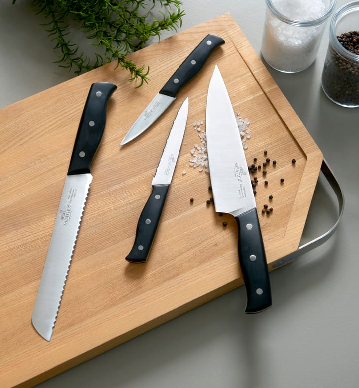Lion Sabatier Austral Messerset 4-teilig, Stahl-schwarz Lion Sabatier
