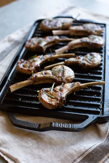 Chef collection wendbare Brat- und Grillplatte - 50x25 cm - Lodge
