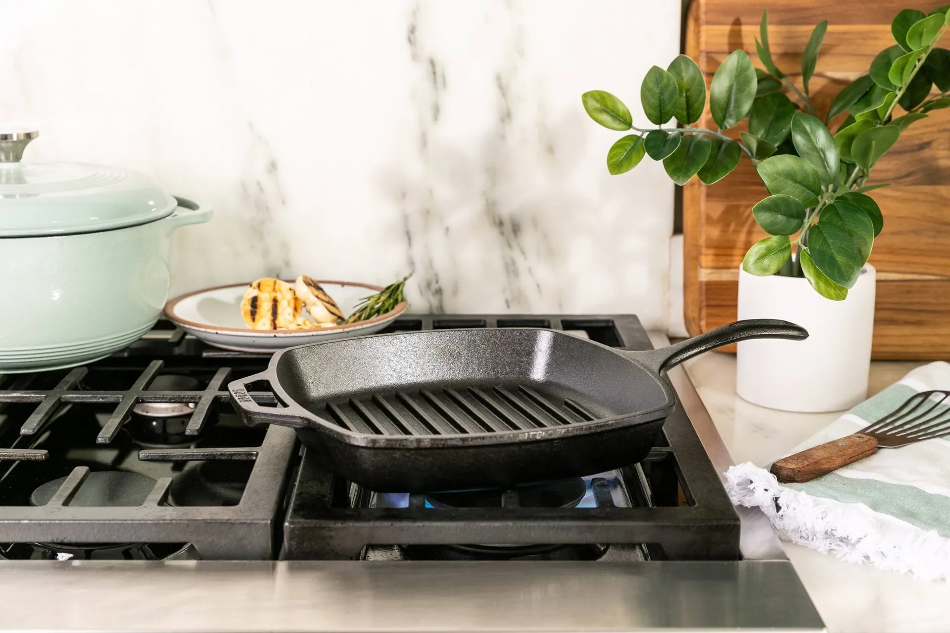 Classic Collection Grillpfanne, Quadratisch Lodge