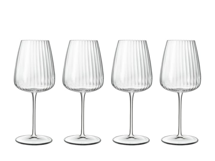 Weißweinglas Chardonnay Optica 4er-Pack, 55 cl Luigi Bormioli
