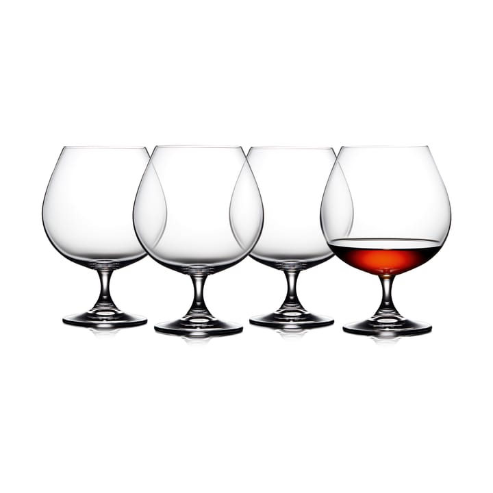 Juvel Cognacglas 69 cl 4er Pack, Kristall Lyngby Glas