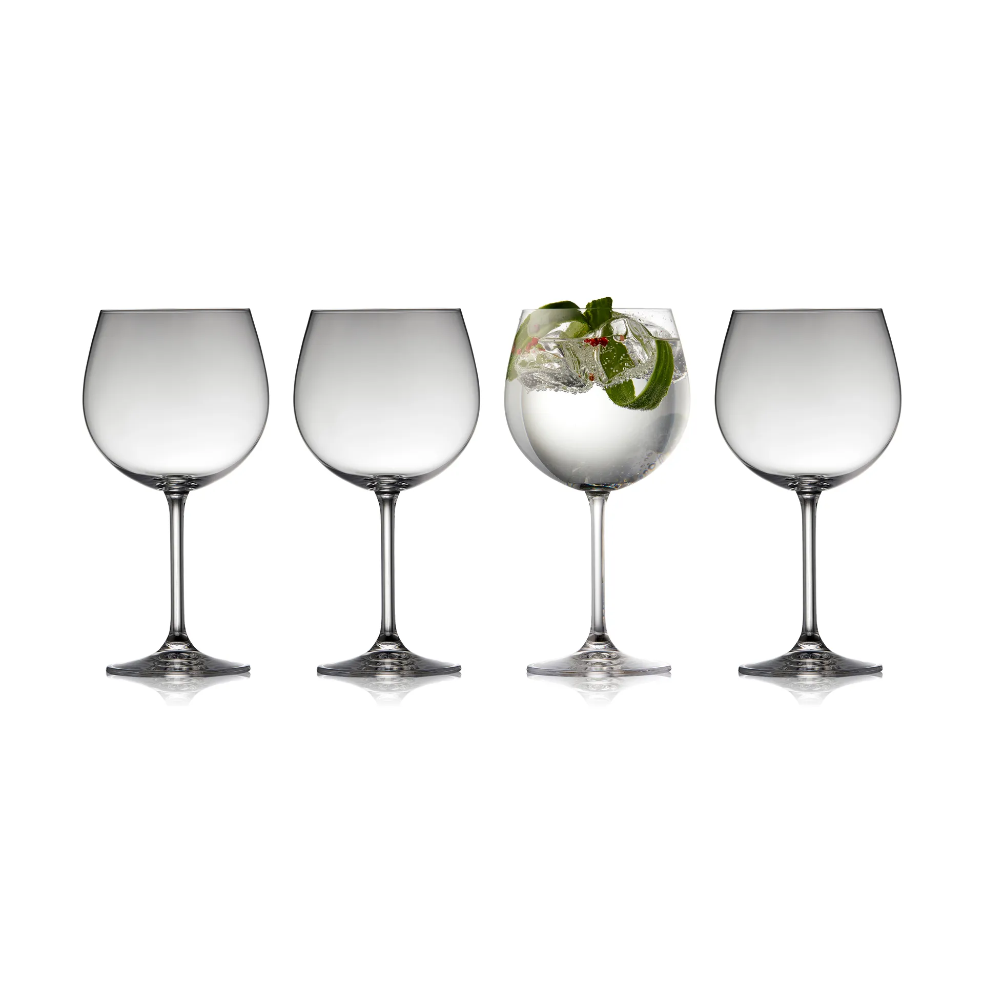 Juvel Gin & Tonicglas 57 cl 4er Pack, Kristall Lyngby Glas