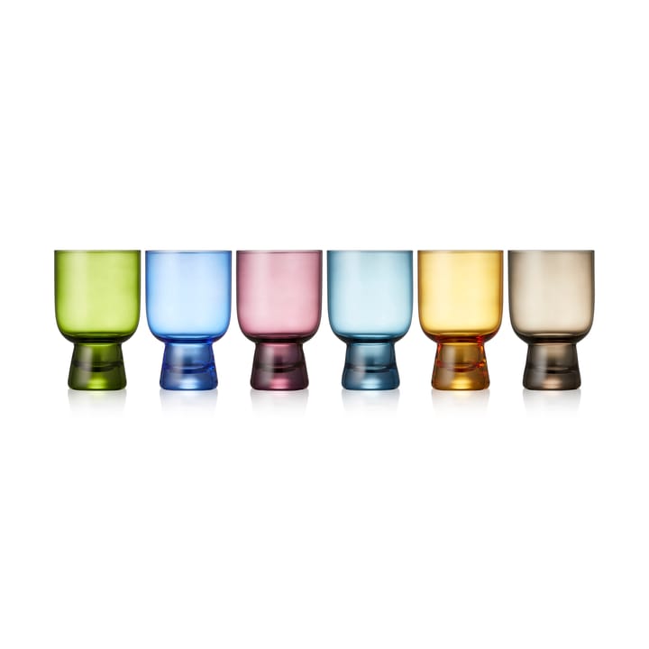Lyngby Glas Becherglas 30 cl 6er Pack, Mix Lyngby Glas