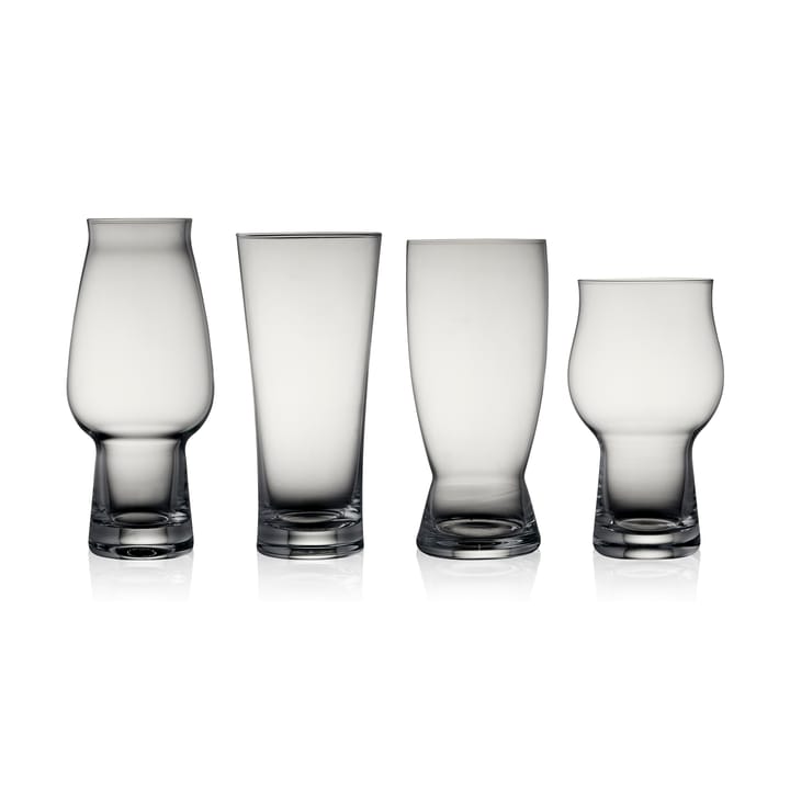 Lyngby Glas Bierglas-Set 4 Teile - Kristall - Lyngby Glas