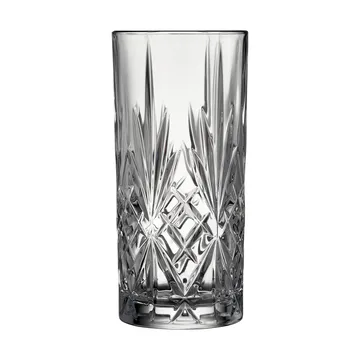 Melodia Kanne und Highball-Glas 7 Teile - Kristall - Lyngby Glas