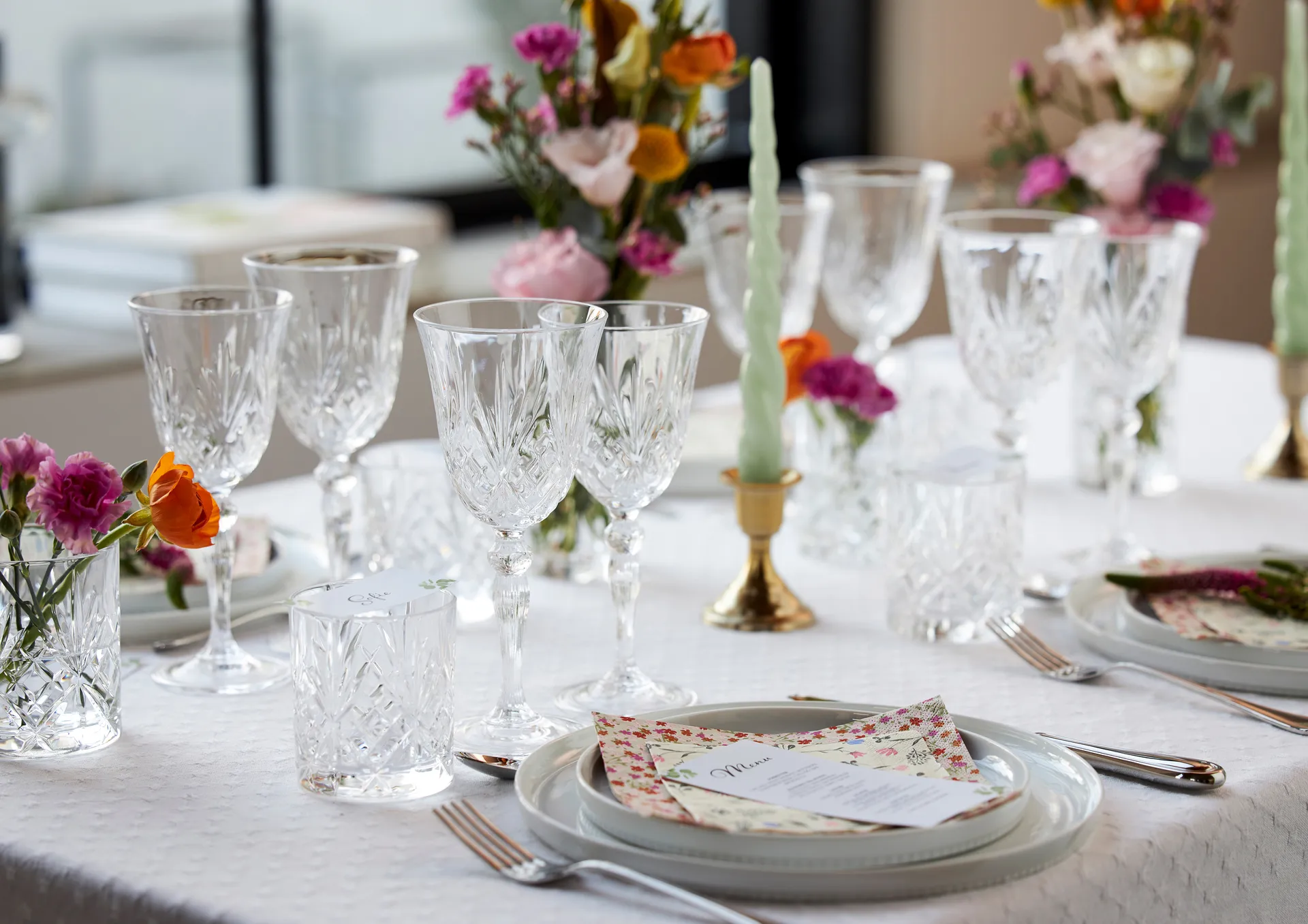 Melodia Weißweinglas 21 cl 4er Pack, Kristall Lyngby Glas