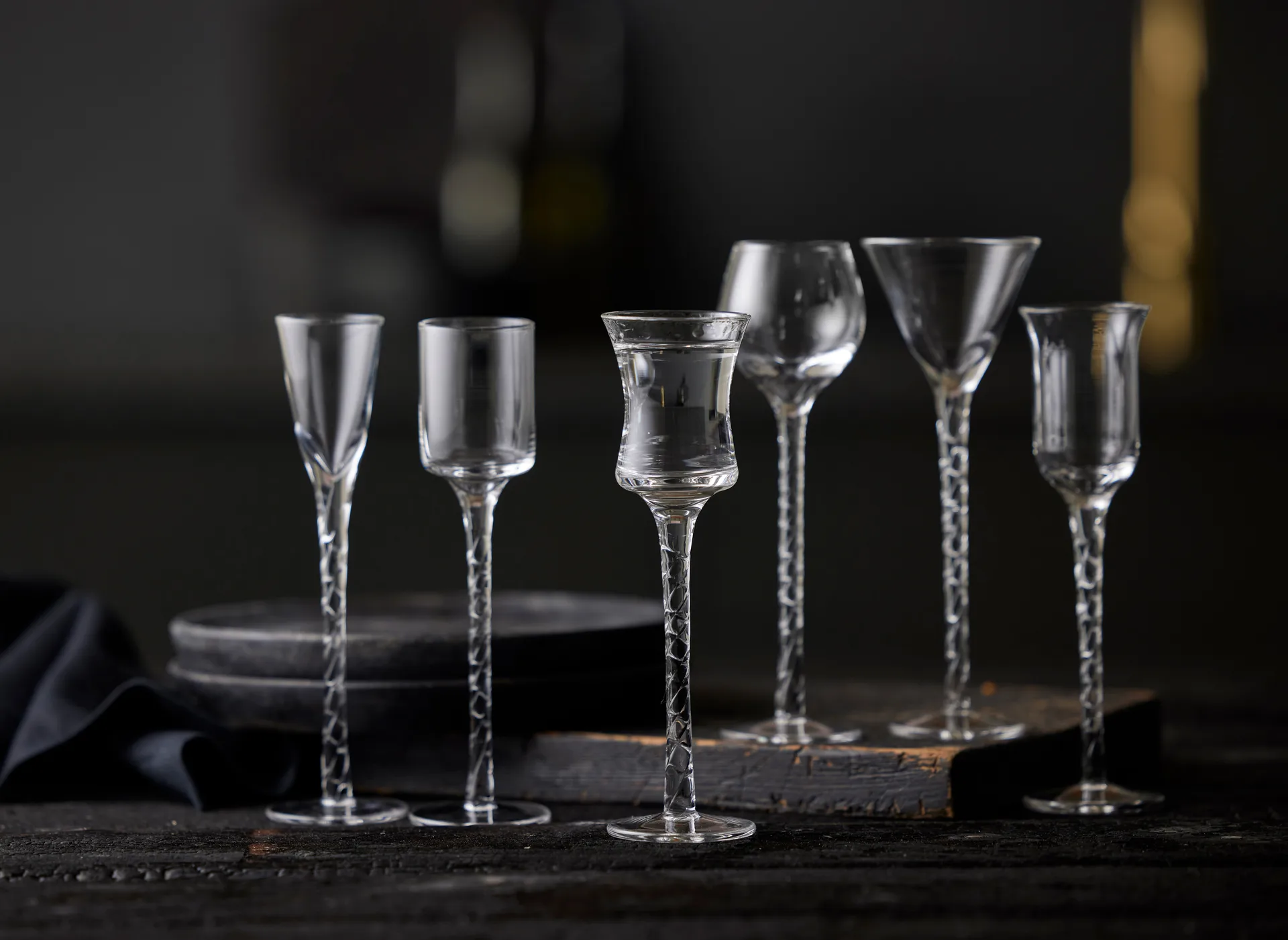 Rom Schnapsglas 2,5-5 cl 6 Teile, Klar Lyngby Glas