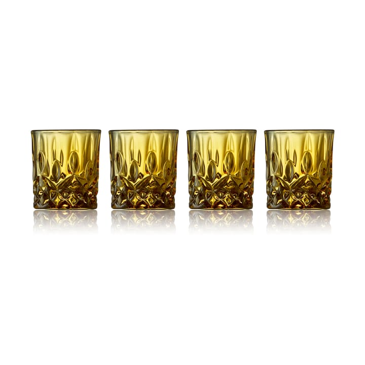 Sorrento Schnapsglas 4 cl 4er-Pack - Amber - Lyngby Glas