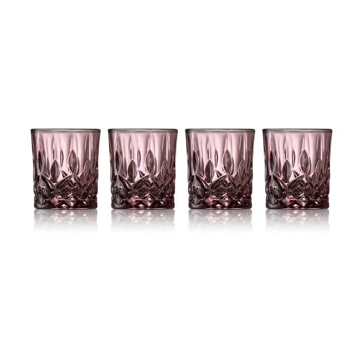 Sorrento Schnapsglas 4 cl 4er-Pack - Pink - Lyngby Glas