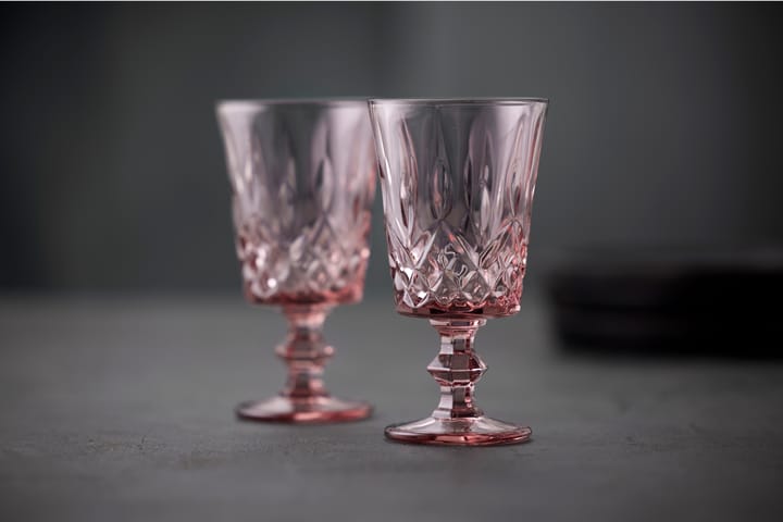 Sorrento Weinglas 29 cl 4er-Pack, Pink Lyngby Glas