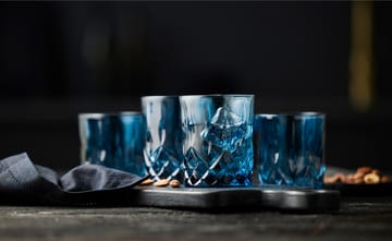 Sorrento Whiskeyglas 32 cl 4er Pack - Blue - Lyngby Glas