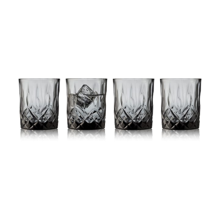 Sorrento Whiskeyglas 32 cl 4er Pack - Smoke - Lyngby Glas