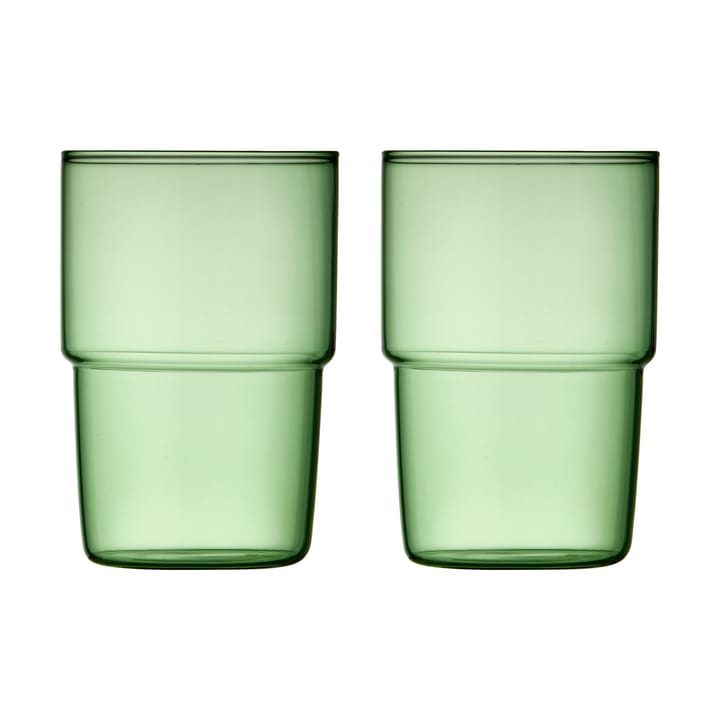 Torino Glas 40 cl 2er Pack, Green Lyngby Glas