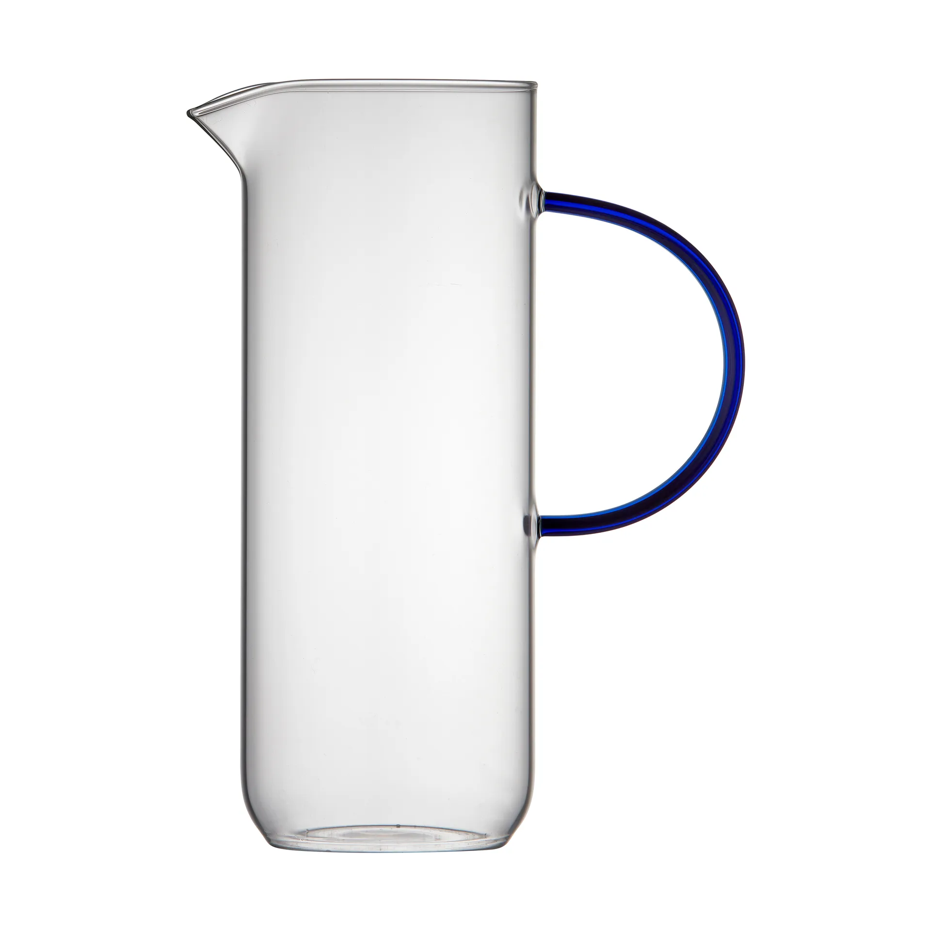 Torino Glaskanne 1,1 l, Clear-blue Lyngby Glas