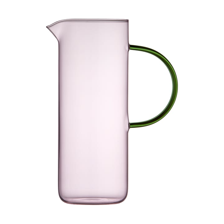 Torino Glaskanne 1,1 l, Pink-green Lyngby Glas