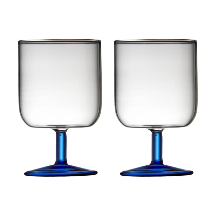 Torino Weinglas 30 cl 2er Pack, Clear-blue Lyngby Glas