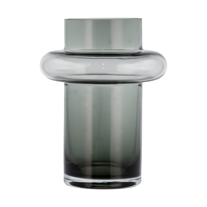 Tube Vase Glas 20cm, Smoke Lyngby Glas