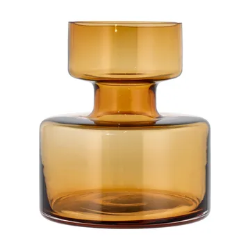 Tubular Vase Glas 20cm - Amber - Lyngby Glas