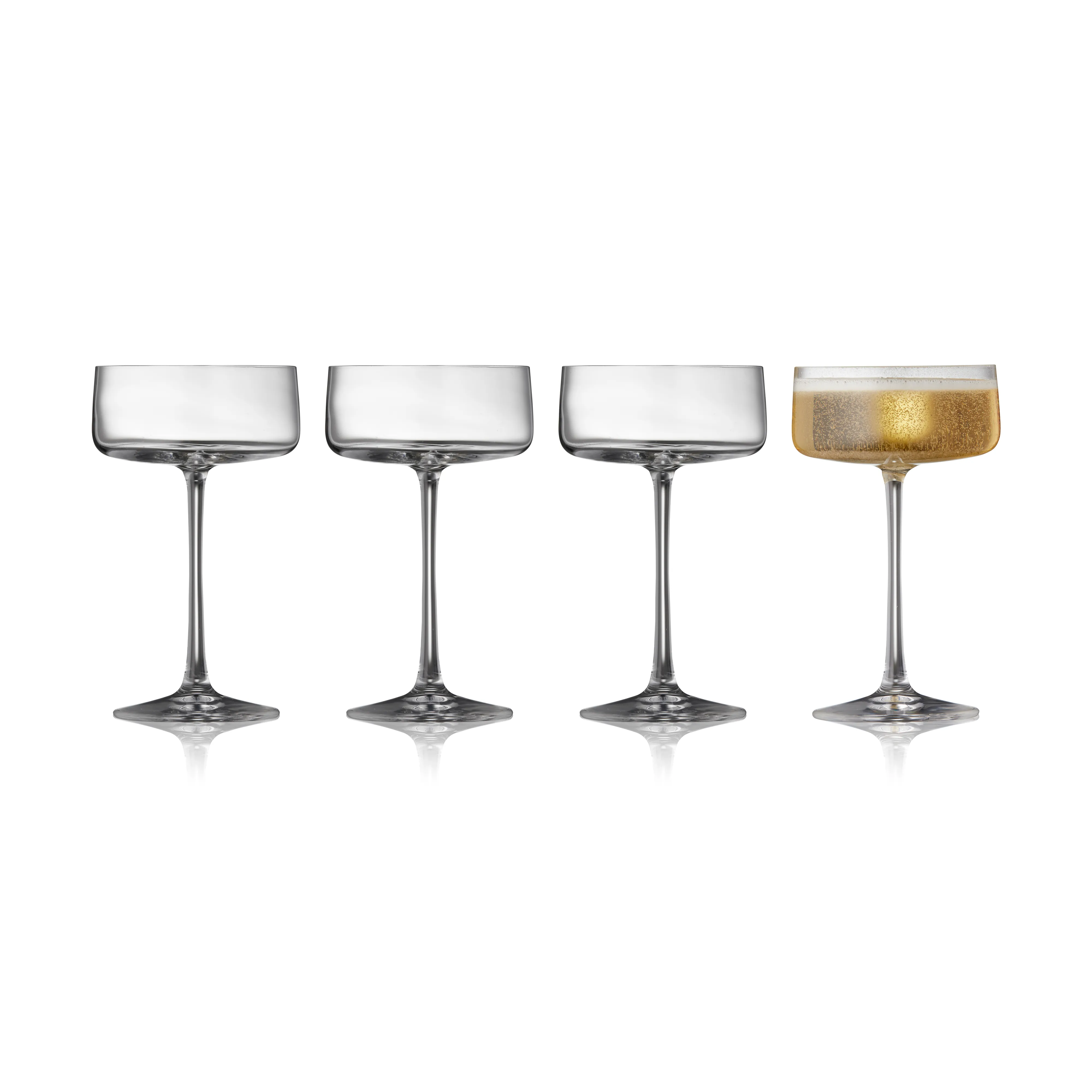 Zero Champagnerglas coupe 26 cl 4er Pack