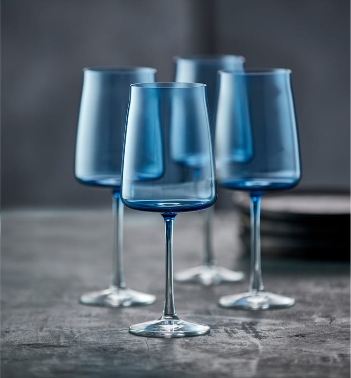 Zero Rotweinglas 54 cl 4er Pack, Blue Lyngby Glas