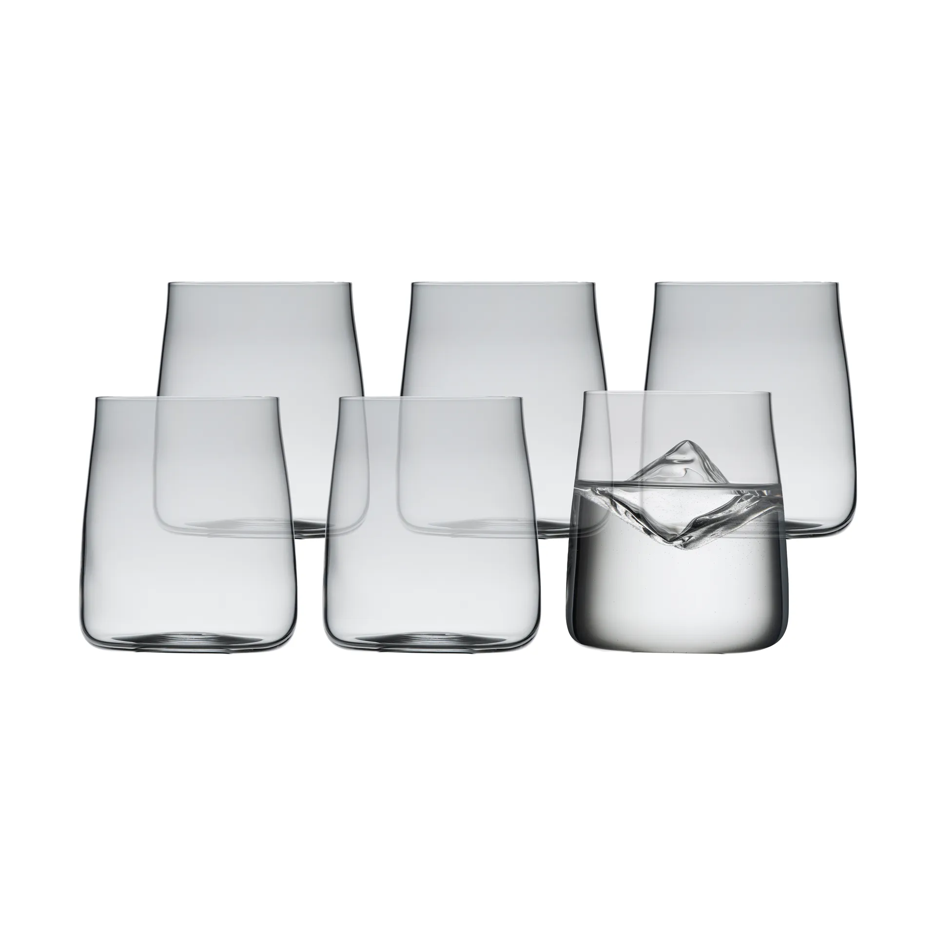 Zero Wasserglas 42 cl 6er Pack, Kristall Lyngby Glas