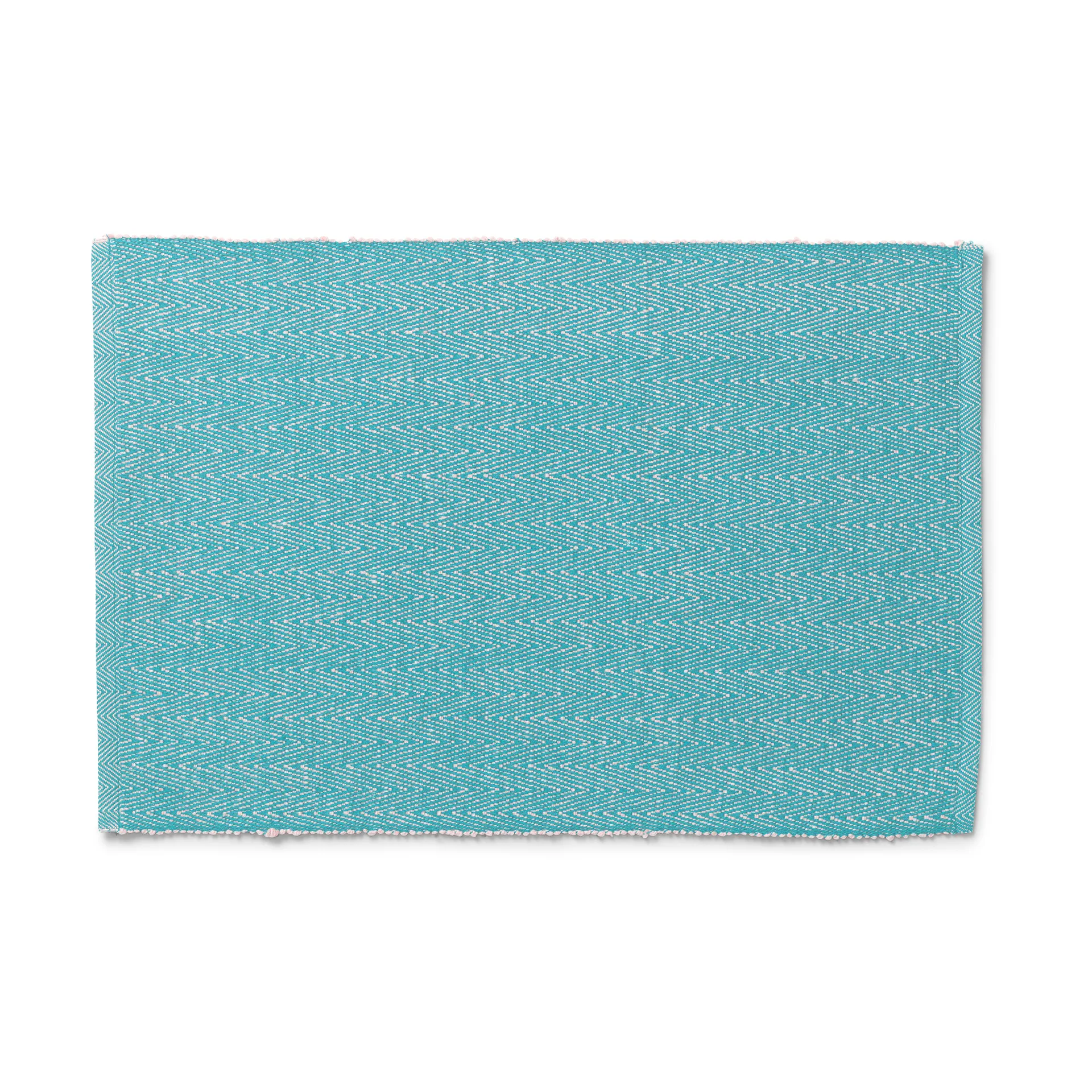 Herringbone Platzdecke 30 x 43cm, Türkis Lyngby Porcelæn