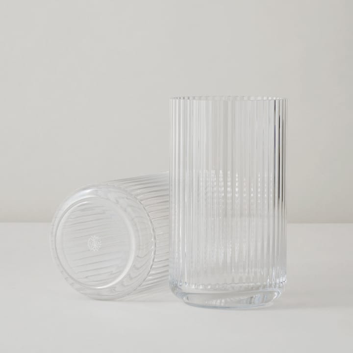 Lyngby Glas-Vase klar, 12cm Lyngby Porcelæn