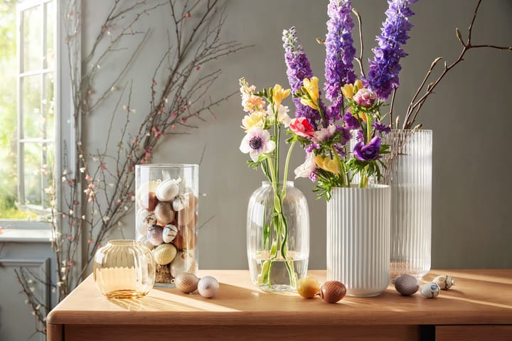 Lyngby Glas-Vase klar, 38cm Lyngby Porcelæn