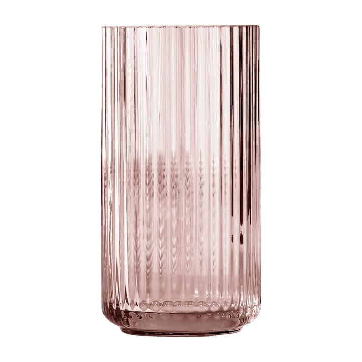 Lyngby Vase Glas burgundy, 20cm Lyngby Porcelæn