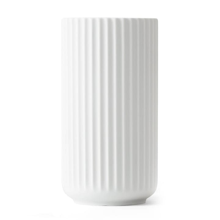 Lyngby Vase weiß matt, 20cm Lyngby Porcelæn