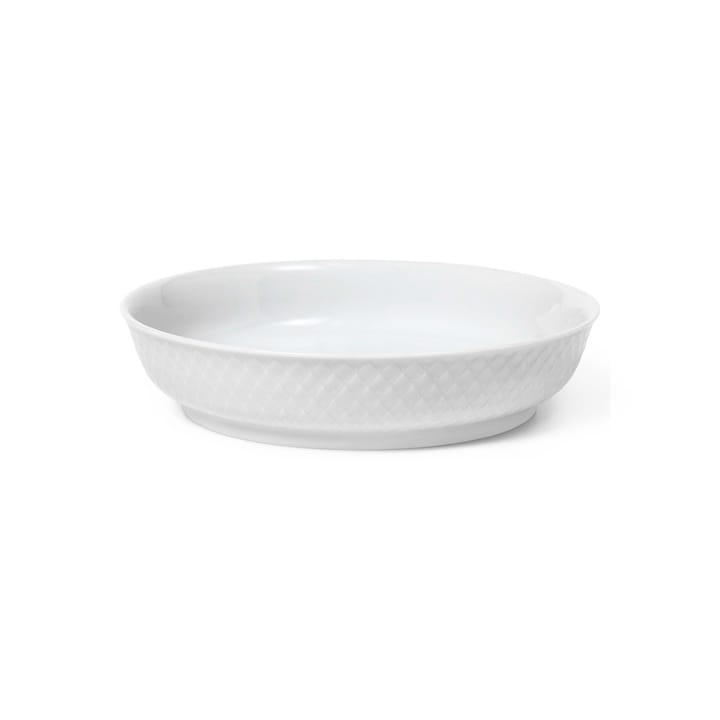 Rhombe Dessertteller Ø16cm, Weiß Lyngby Porcelæn