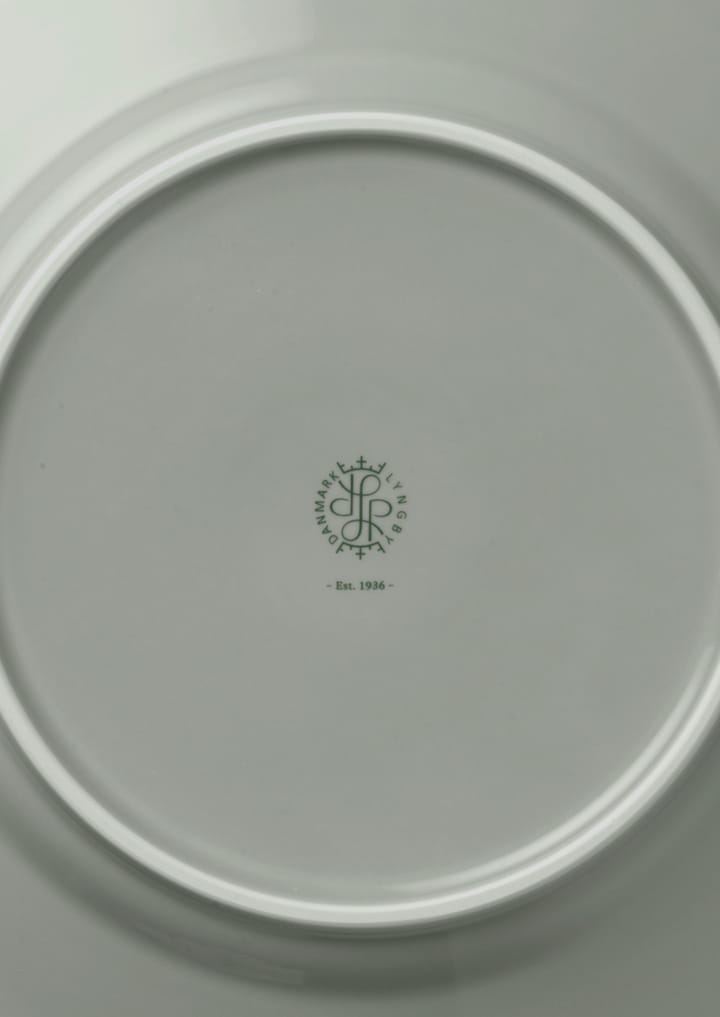 Rhombe Earth Mittagsteller Ø21 cm, Moos Lyngby Porcelæn