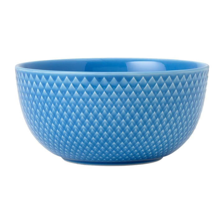 Rhombe Schale Ø13cm, Blau Lyngby Porcelæn