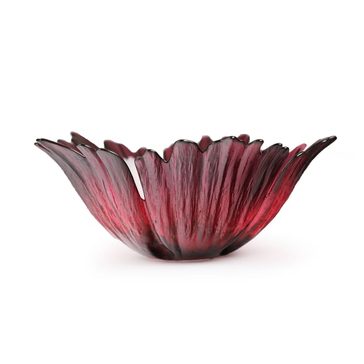 Fleur Glasschale rotrosa, Klein Ø19cm Målerås Glasbruk