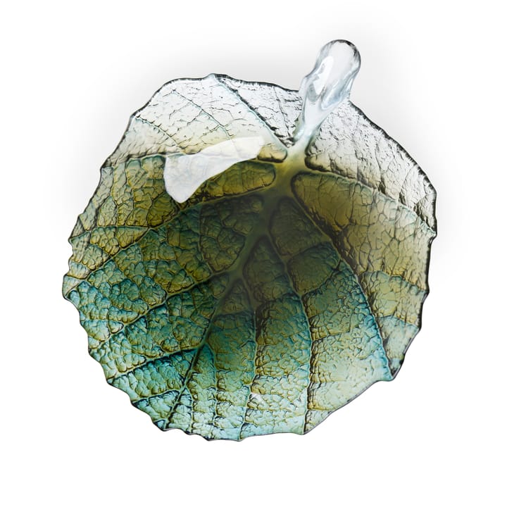 Folia Schale groß, Waldgrün Målerås Glasbruk