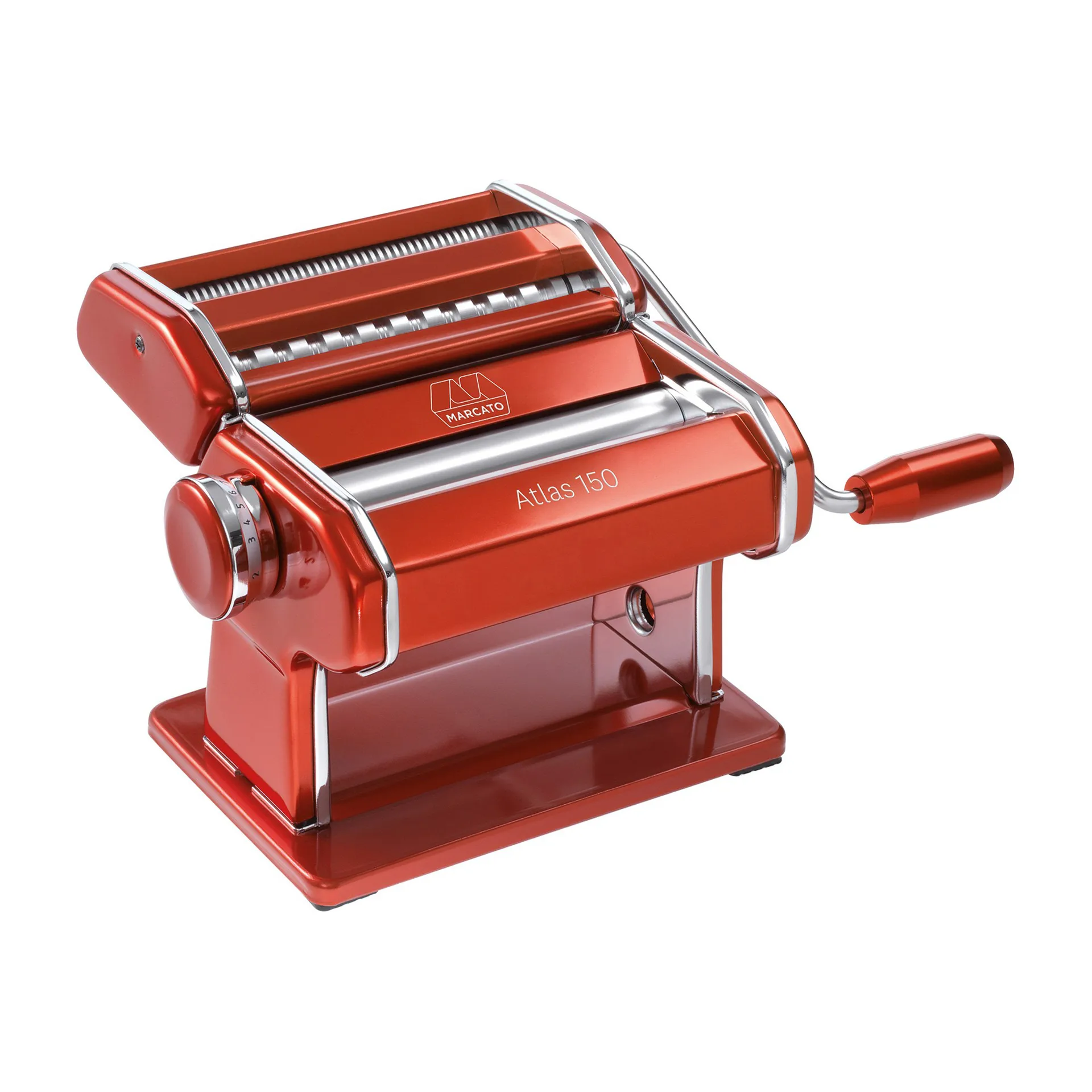Marcato Pastamaschine Atlas 150 Design, Rot Marcato
