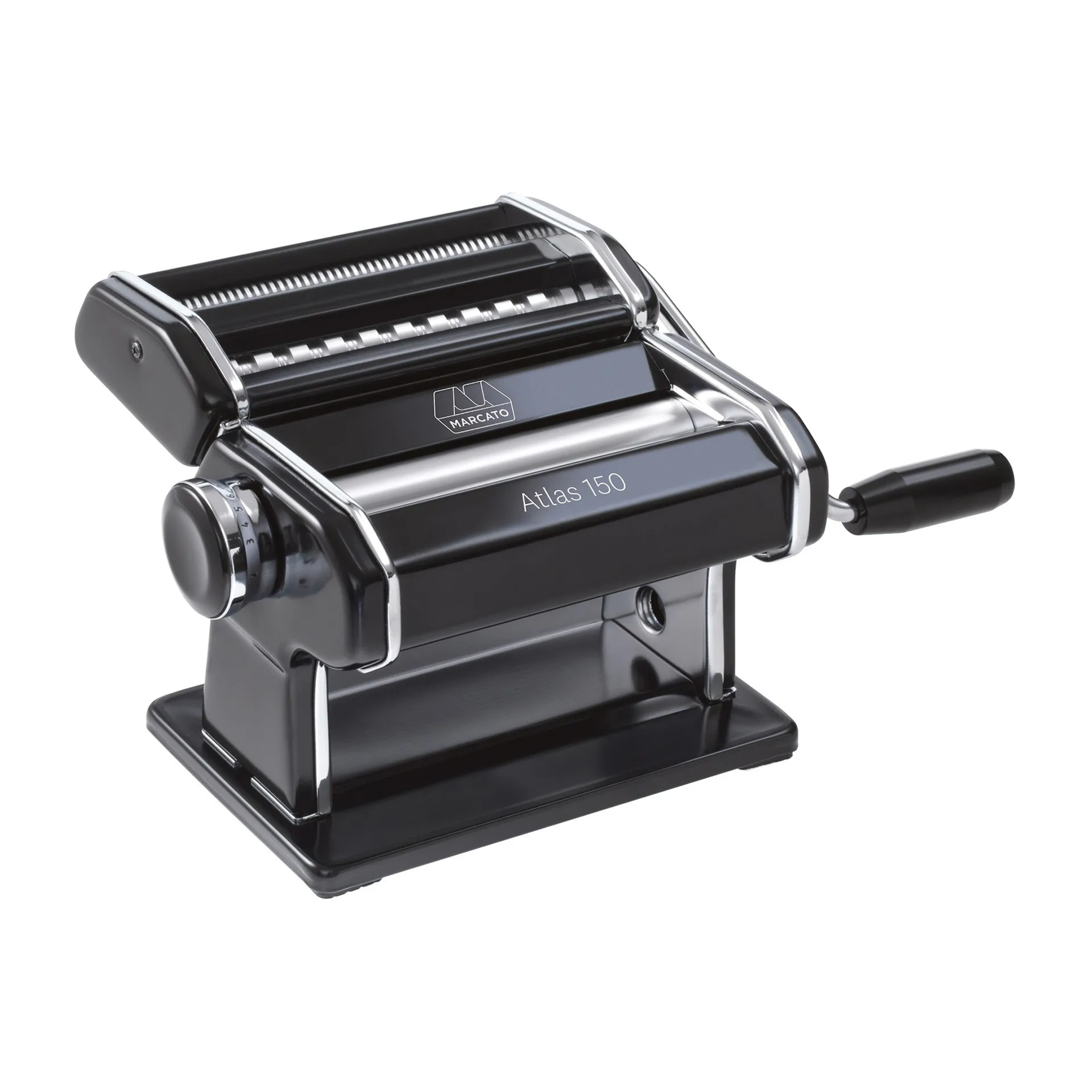 Marcato Pastamaschine Atlas 150 Design, Schwarz Marcato