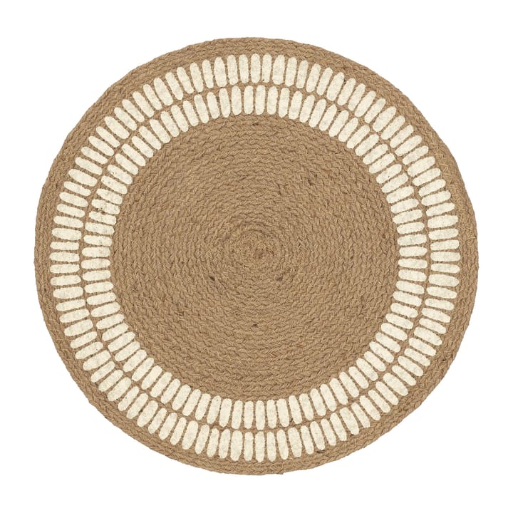 Alku Platzdecke Jute Ø38cm, Off white Marimekko