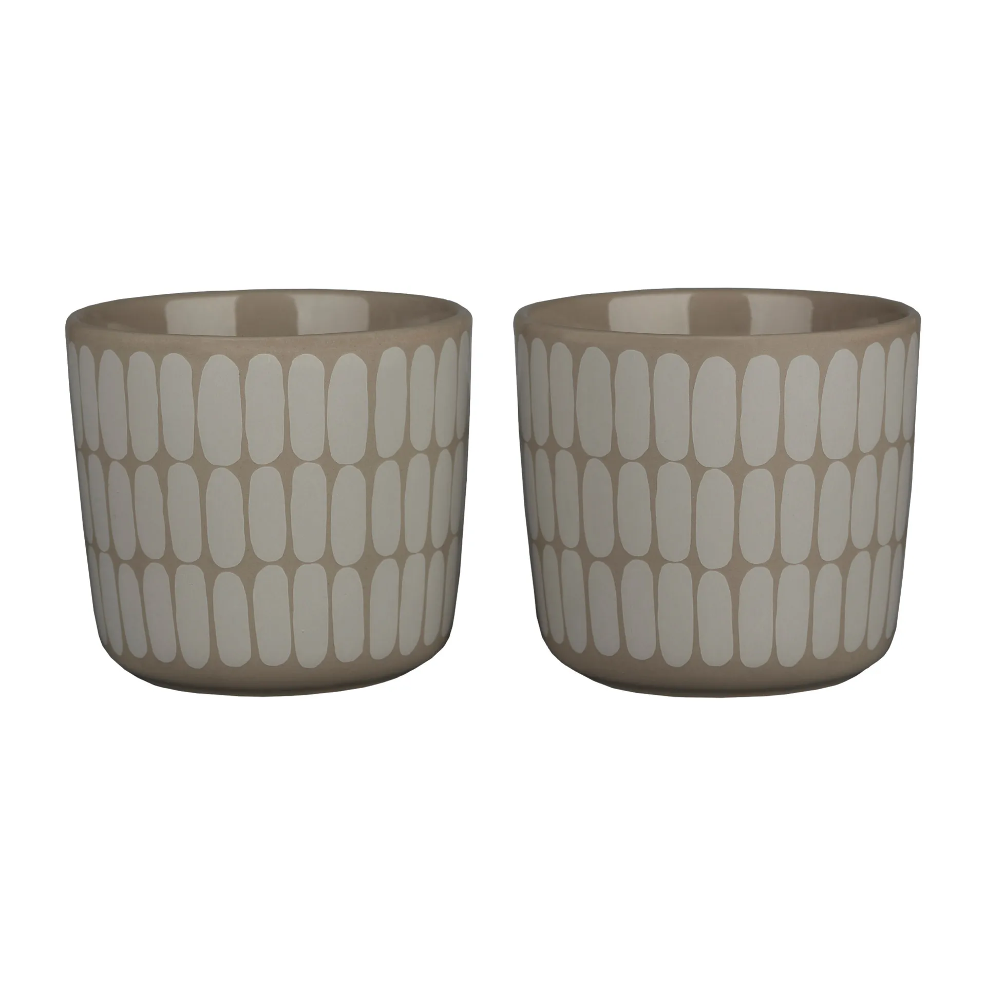 Alku Tasse 2er Pack, Terra-white Marimekko