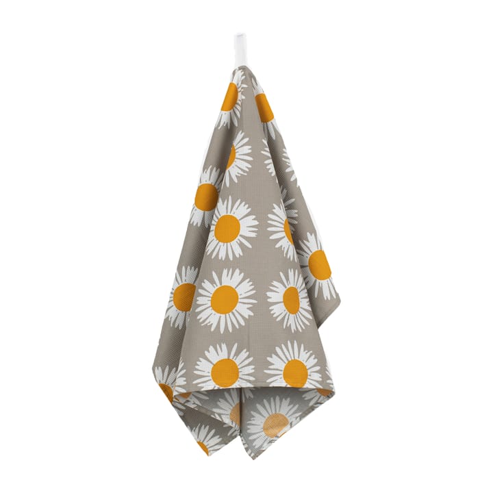 Auringonkukka Geschirrtuch 47 x 70cm, Beige-Weiß Marimekko