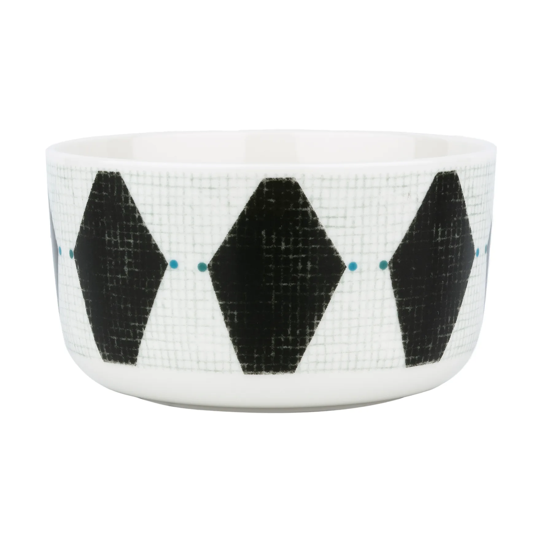 Espinela Schale 5dl, White-coal-sage-petrol blue Marimekko