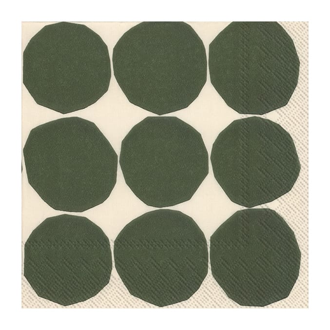Kivet Serviette 33 x 33cm 20er Pack, Weiß-grün Marimekko