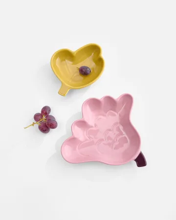 Kukasta Kukkaan Dessertteller - Ocker, Ø9 cm - Marimekko