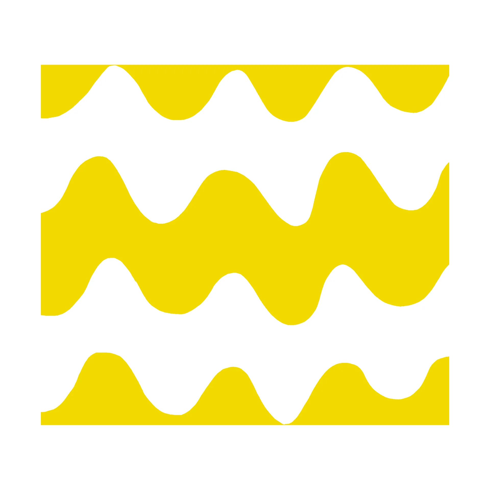 Lokki Serviette 33x33 cm 20er Pack, Yellow Marimekko