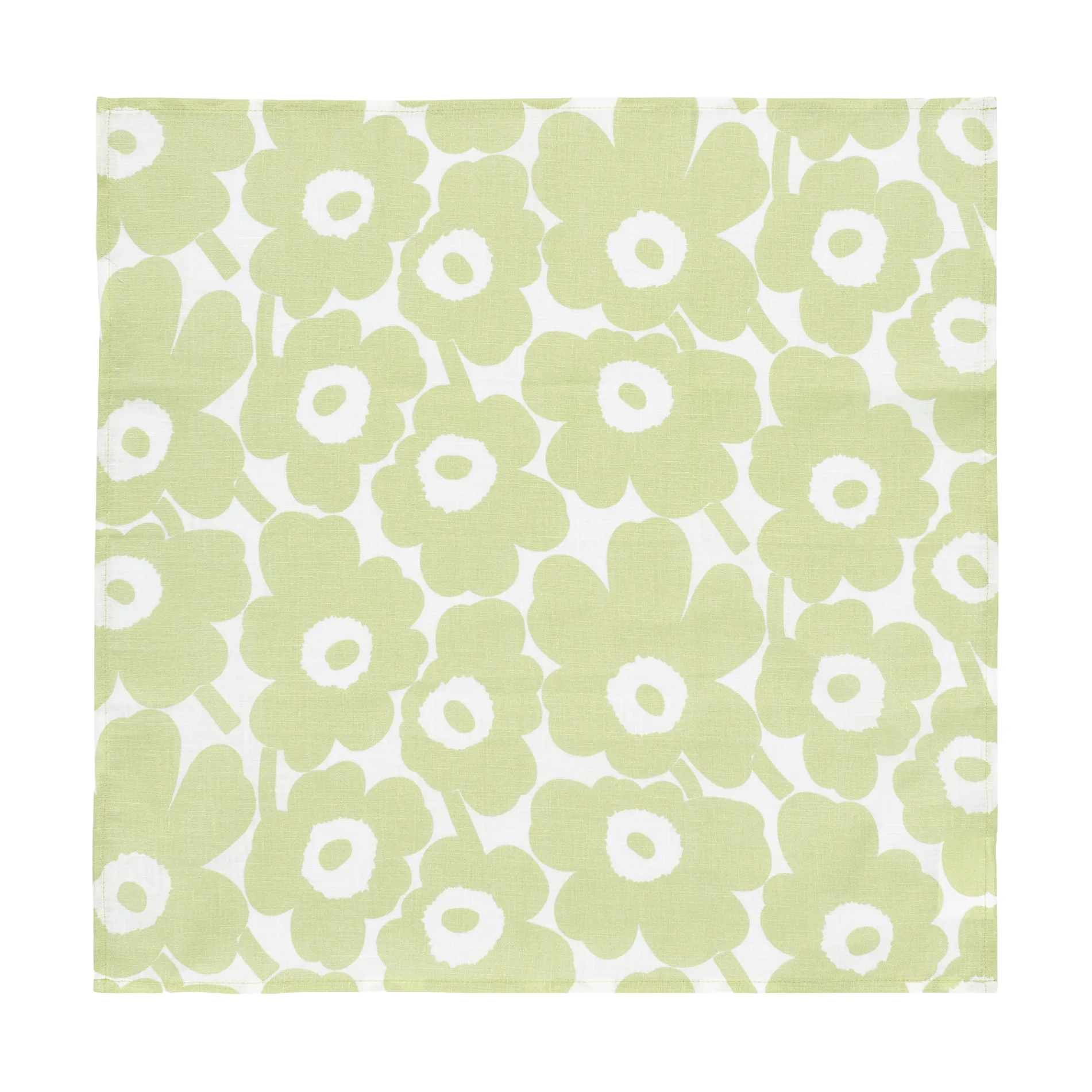 Mini unikko Stoffserviette 43x43 cm, Pear-white Marimekko