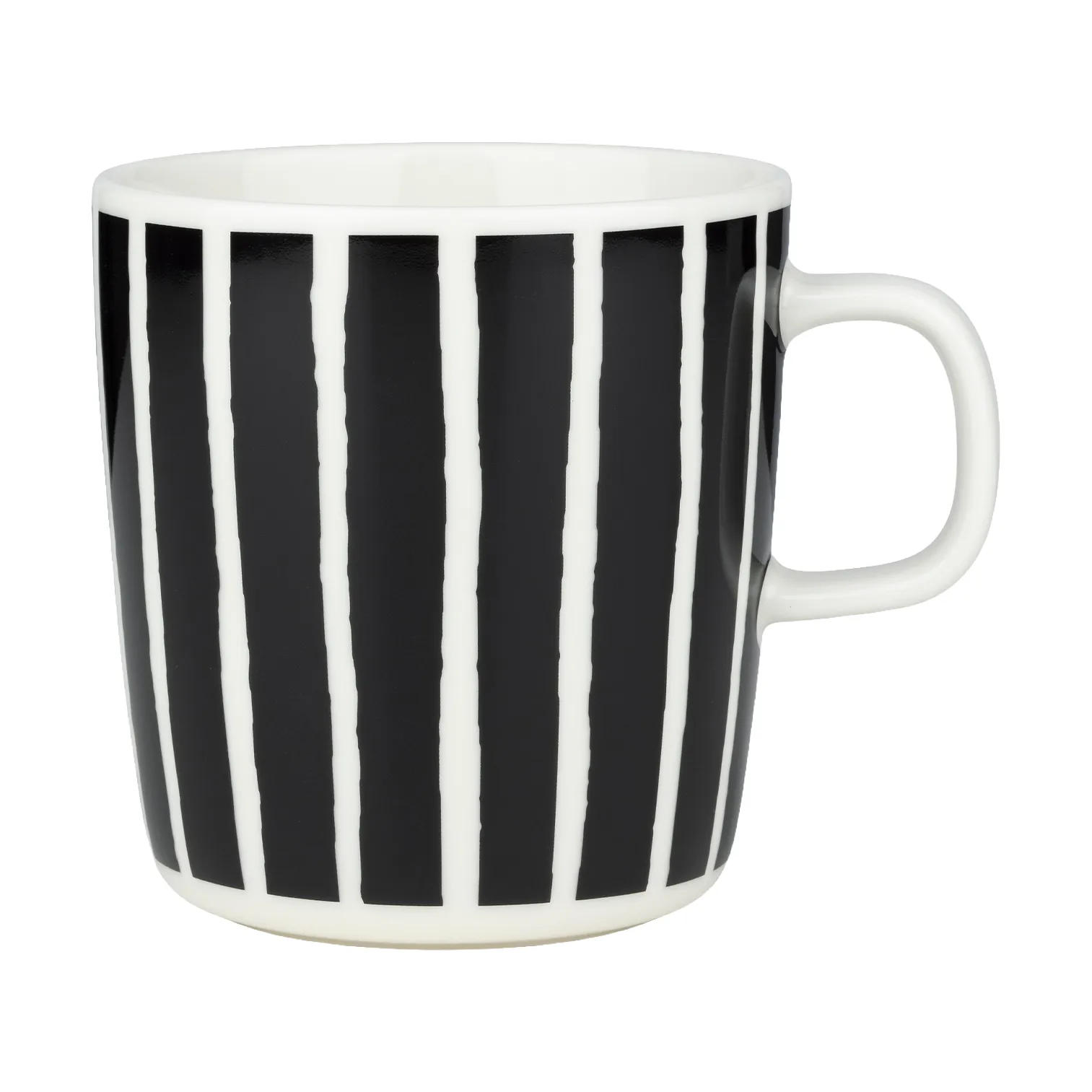 Piccolo Becher 4 dl, Black-White Marimekko
