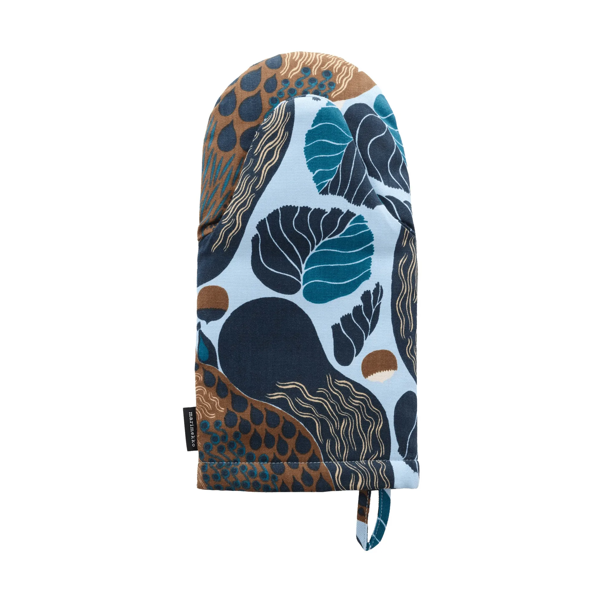 Pieni Kurre Ofenhandschuh, Himmelblau-Mehrfarbig Marimekko