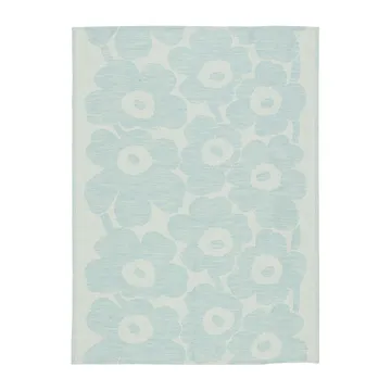 Pieni Unikko Geschirrtuch Baumwolle-Leinen 50 x 70cm - Off white-light blue - Marimekko