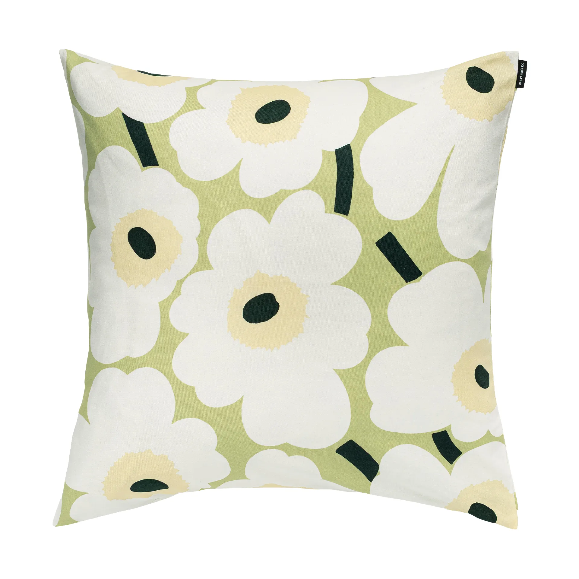 Pieni Unikko Kissenbezug 50x50cm, Pear, off white, melon Marimekko
