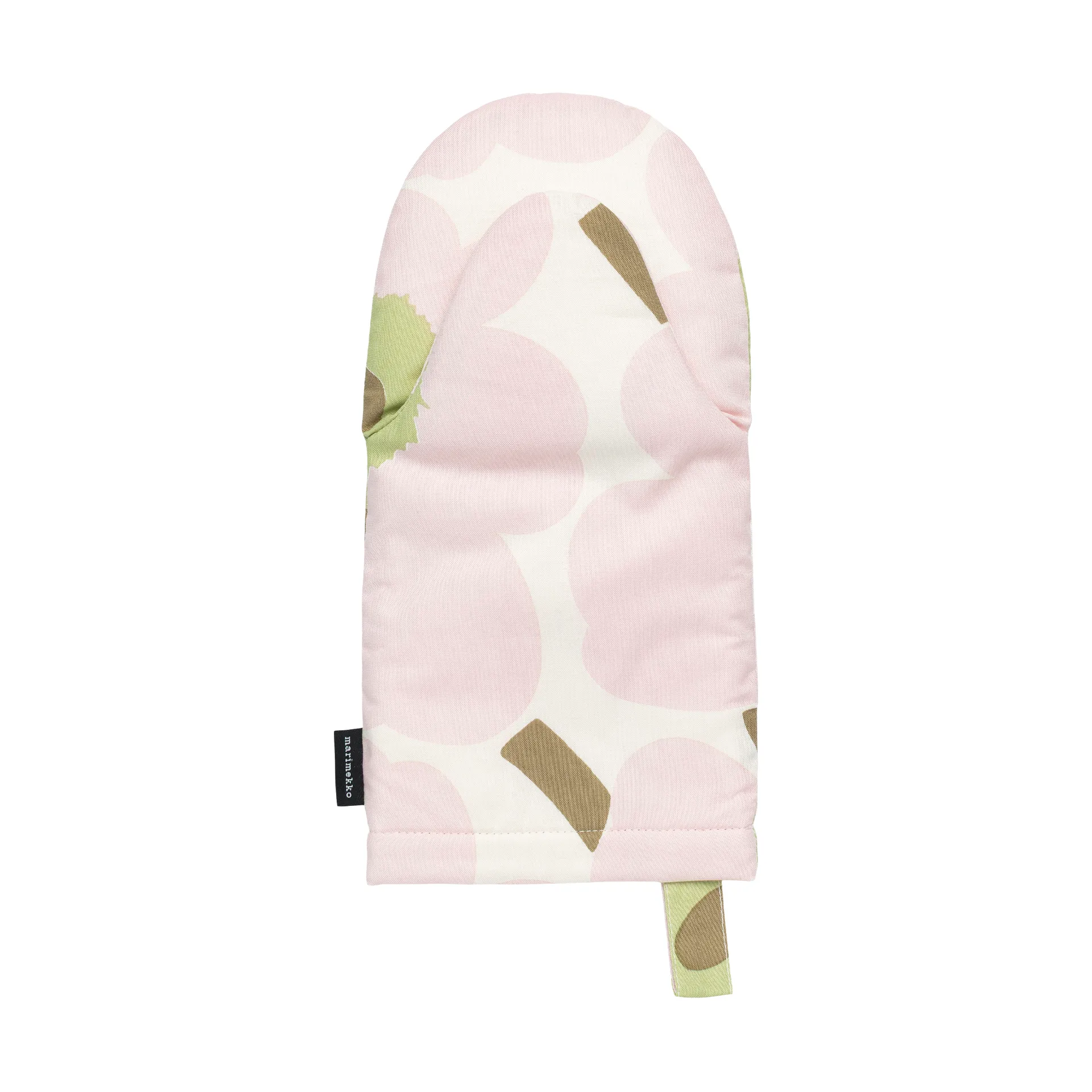 Pieni Unikko Ofenhandschuh, Off white-pink-pear-sand Marimekko